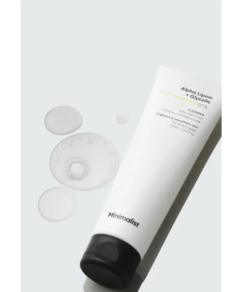 Minimalist: Alpha Lipoic + Glycolic 07% Cleanser - 100ml