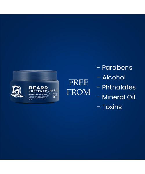 The Beard Story: Beard Softener Cream - 50 gm