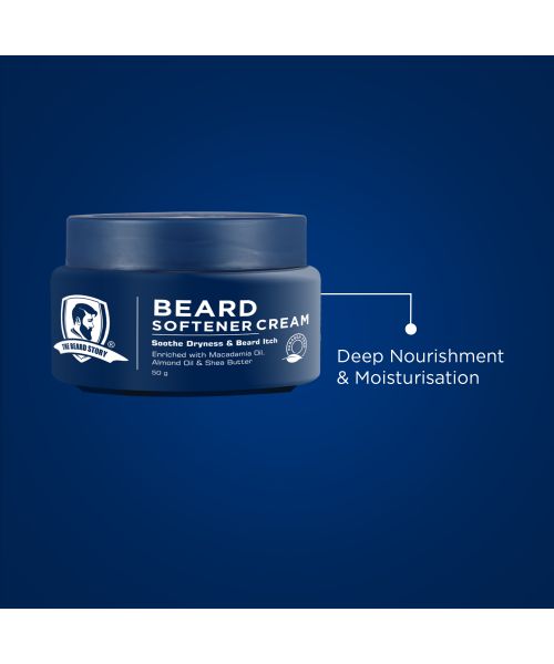 The Beard Story: Beard Softener Cream - 50 gm