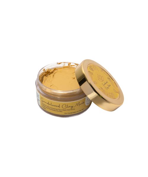 Pure by Priyanka: Sandalwood & 4- Clay Detox Mask - 70 gm