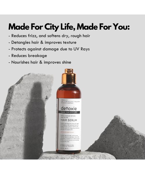 Detoxie: Dry Damage Sun Block Hair Serum -100ml