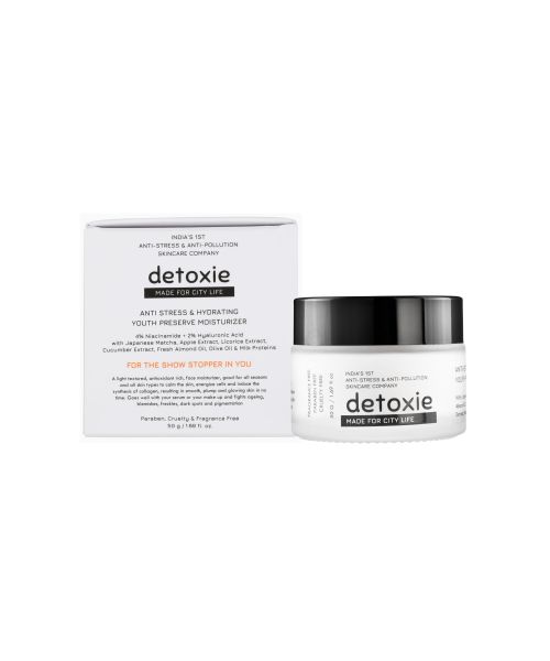 Detoxie: Youth Preserve Face Moisturizer - 50g