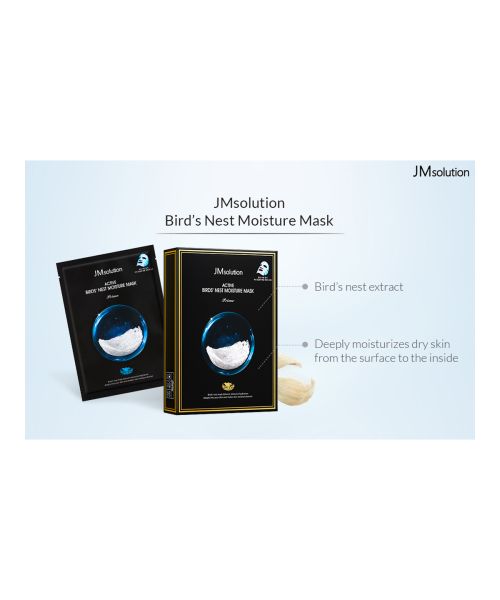 JMsolution: Active Bird's Nest Moisture Sheet Mask - Pack of 4