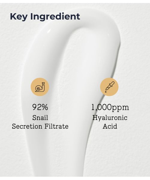 COSRX: Snail Mucin 92% | Deep Repair Hydration | All-In-One Face Moisturiser | 100ml