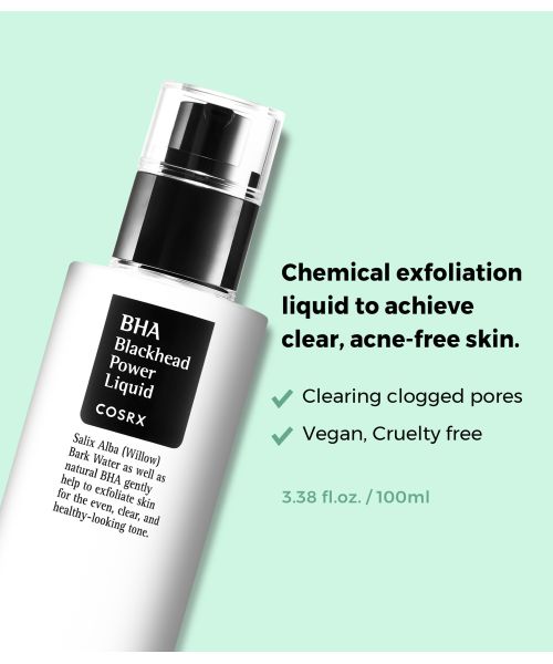 COSRX: BHA Blackhead Power Liquid Exfoliant Essence | 100ml