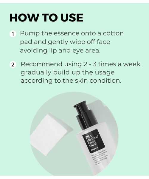 COSRX: BHA Blackhead Power Liquid Exfoliant Essence | 100ml