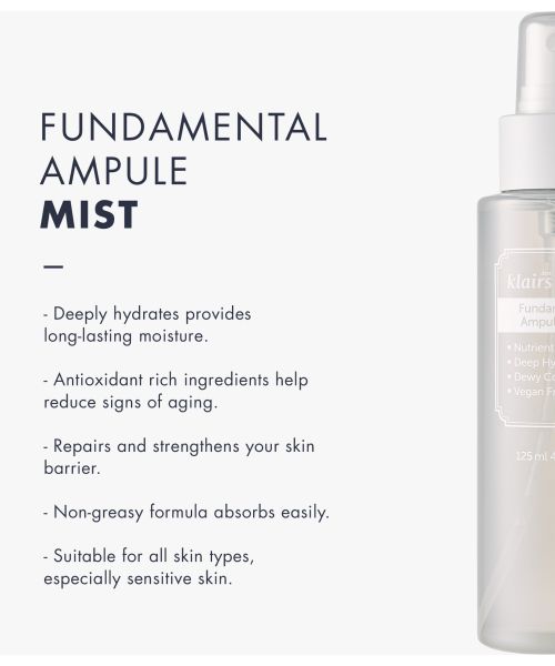 Klairs: FundamentalÃ Ampule Mist - 125ml