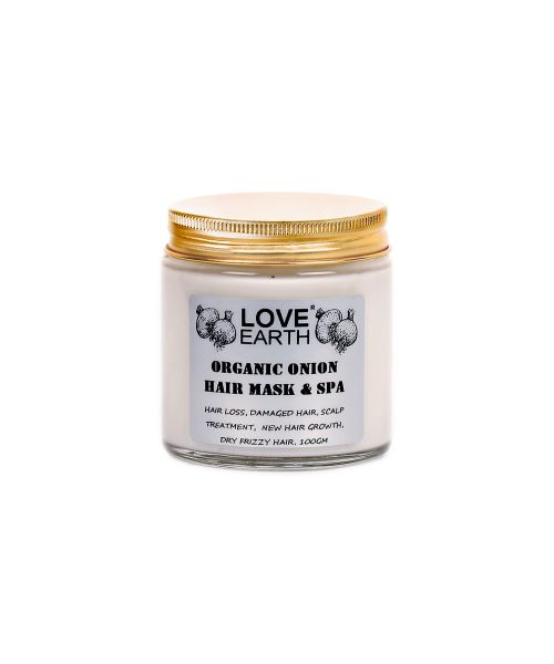 Love Earth: Organic Onion Hair Mask & Spa - 100g
