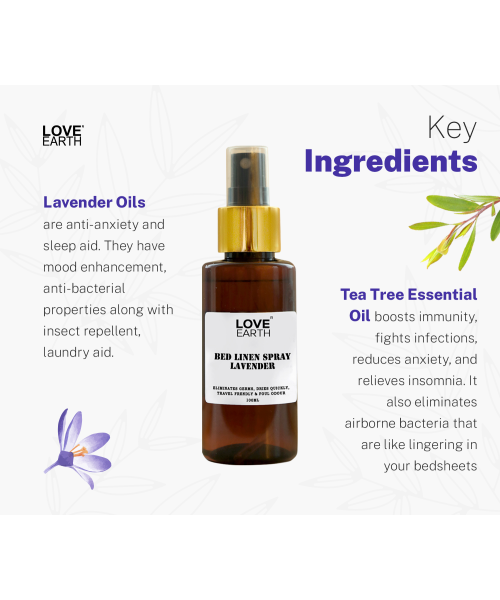 Love Earth: Bed Linen Spray - 100ml