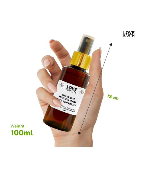 Love Earth: Toilet Seat Sanitizer - 100ml