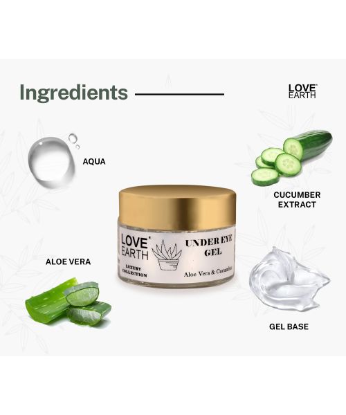 Love Earth: Under-Eye Gel - 50g