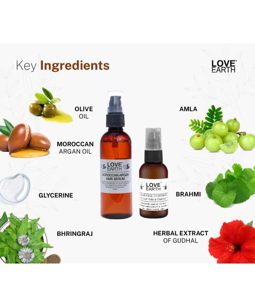 Love Earth: Hair Serum Combo - 100gm