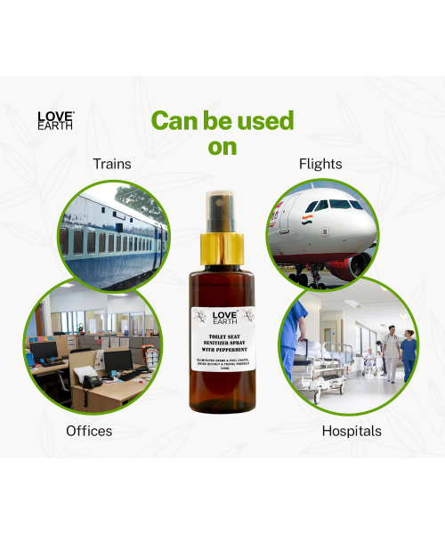 Love Earth: Toilet Seat Sanitizer - 100ml