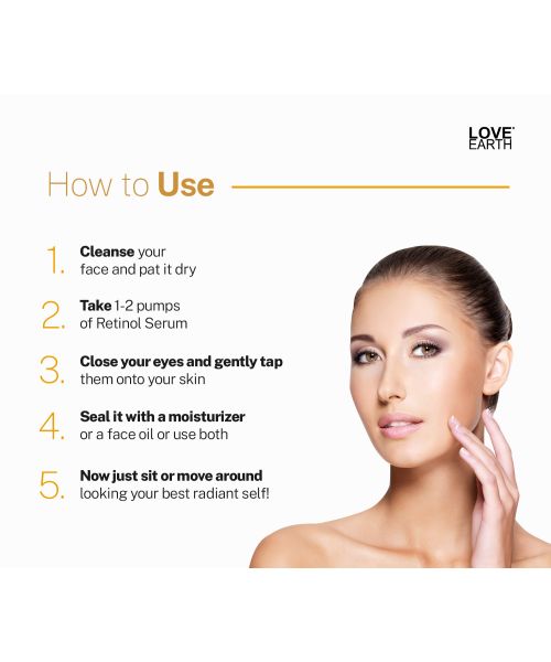 Love Earth: Retinol Serum - 30ml