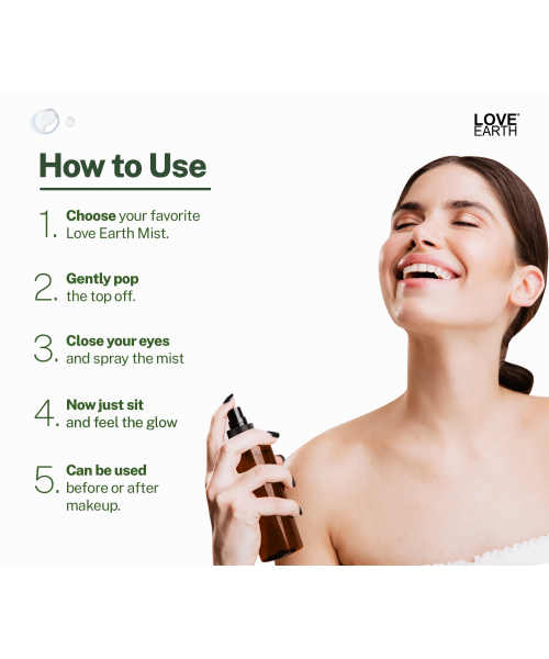 Love Earth: Jasmine Face Mist - 100ml