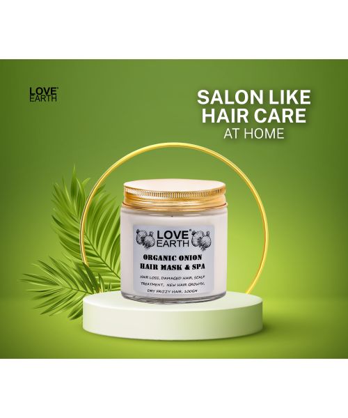Love Earth: Organic Onion Hair Mask & Spa - 100g