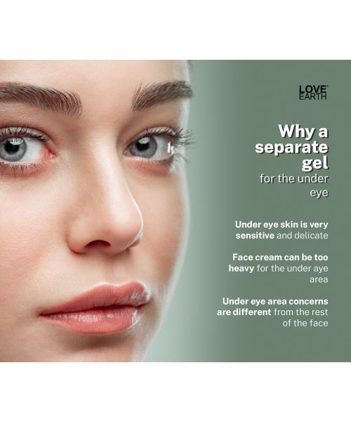 Love Earth: Under-Eye Gel - 50g