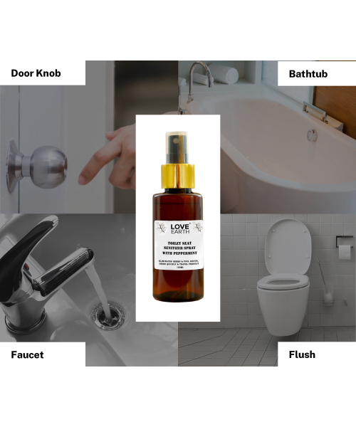 Love Earth: Toilet Seat Sanitizer - 100ml