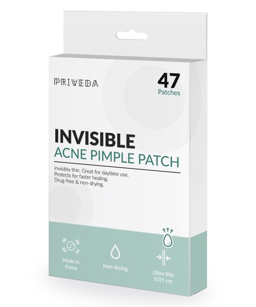 Priveda: INVISIBLE-ACNE-PIMPLE- PATCH Acne Pimple patch (Invisible) - 47 Patches
