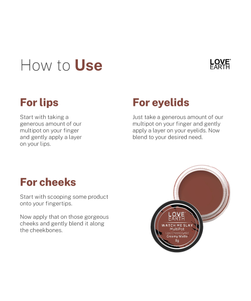 Love Earth: Lip & Cheek Tint - Watch Me Slay - 8gm