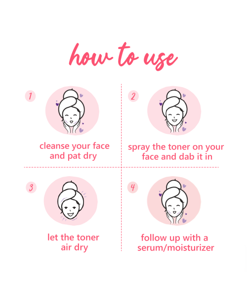 Plum: Plum Bulgarian Valley Rose Water Toner Men & Women - 100ml