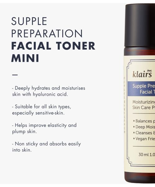 Klairs: Supple Preparation Facial Toner - 30ml