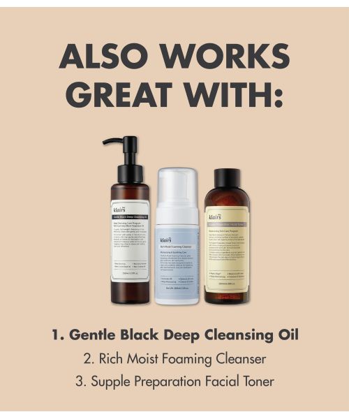 Klairs: Gentle Black Deep Cleansing Oil - 150ml