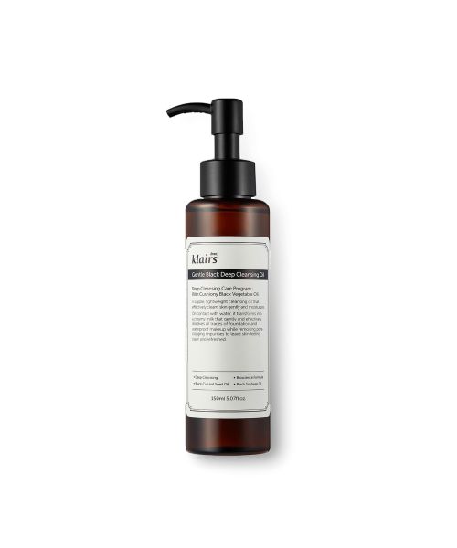 Klairs: Gentle Black Deep Cleansing Oil - 150ml