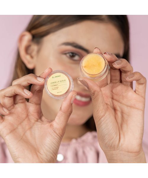 ALANNA: Lemon Lip Scrub - 8 gm