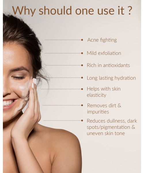 Priveda: Daily-Use Hydrating Coffee Face Wash - 100ml| For All Skin | Suitable For Both Women And Men