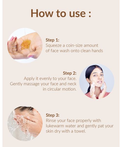 Priveda: Daily-Use Hydrating Coffee Face Wash - 100ml| For All Skin | Suitable For Both Women And Men