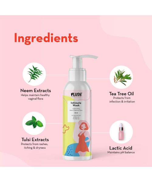 Plush: All Natural Intimate & Vaginal Wash for Women