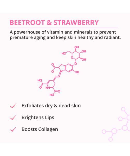 ALANNA: Beet & Berry Lip Scrub - 15 gm