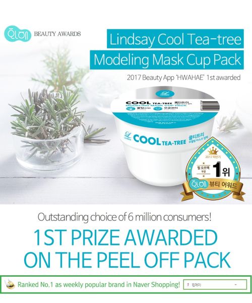 Lindsay: Tea-Tree Modelling Rubber Mask - 25ml