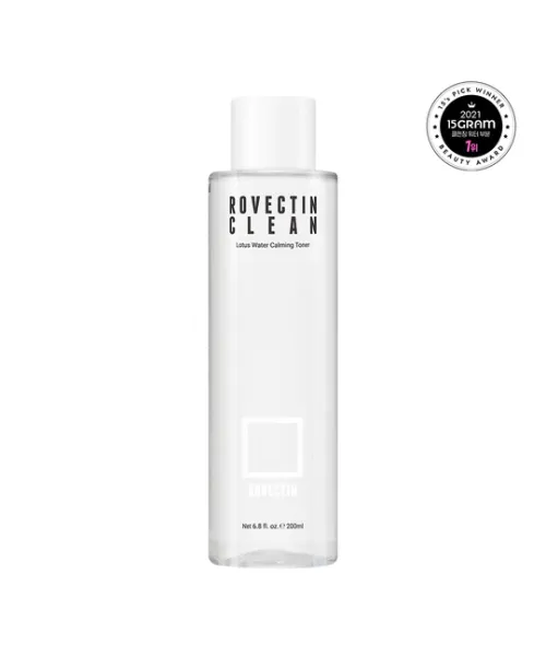 Rovectin: Clean Lotus Water Calming Toner - 200ml