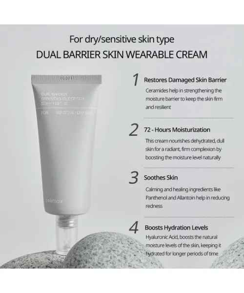 Celimax: Dual Barrier Skin Wearable Cream (50ml)