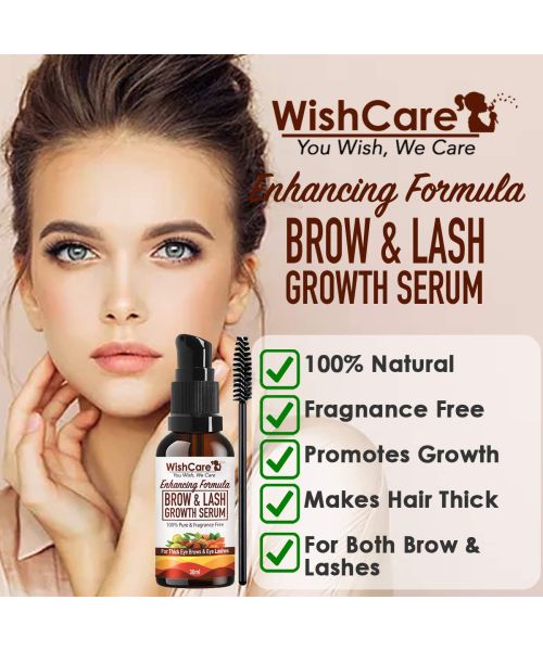WishCare: Brow & Lash Growth Serum - 30ml