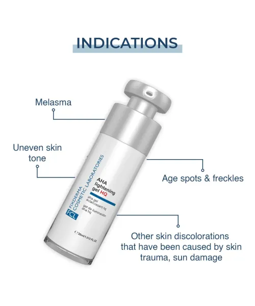 Fixderma Cosmetic Laboratories: AHA Brightening Gel HQ - 30ml