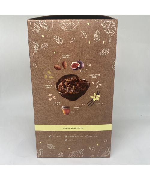 The Cinnamon Kitchen: Fig and Almond Granola - 200 gm