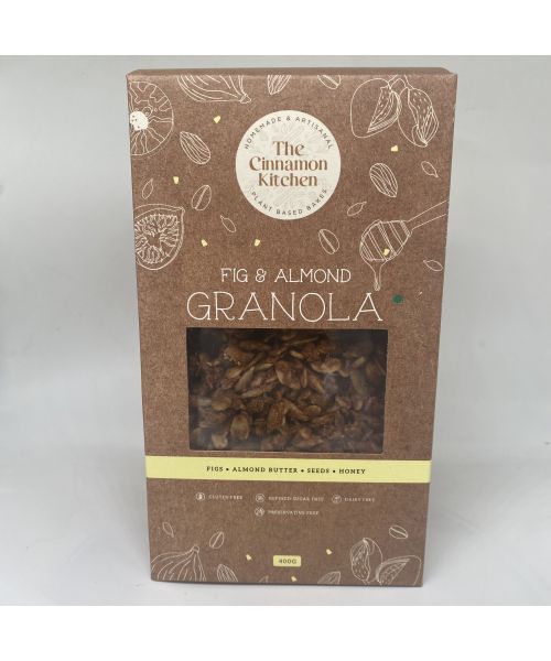 The Cinnamon Kitchen: Fig and Almond Granola - 200 gm
