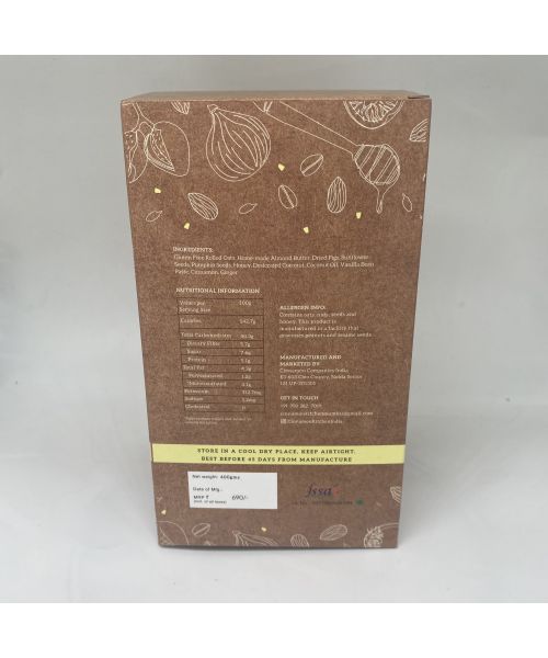 The Cinnamon Kitchen: Fig and Almond Granola - 200 gm