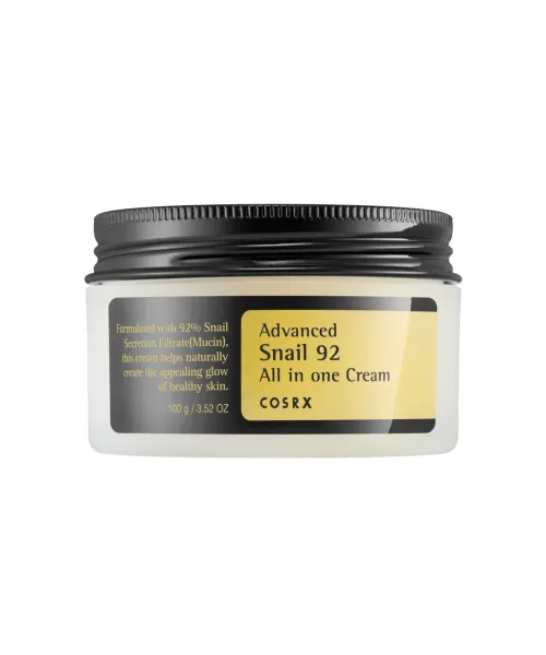 COSRX: Snail Mucin 92% | Deep Repair Hydration | All-In-One Face Moisturiser | 100ml