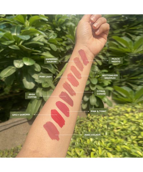 Love Earth: Liquid Mousse Lipstick - Irish Coffee Matte Finish  - 6ml