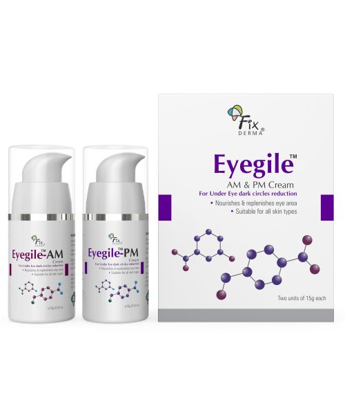 Fixderma: Eyegile Day and Night Under Eye Cream - 30gm