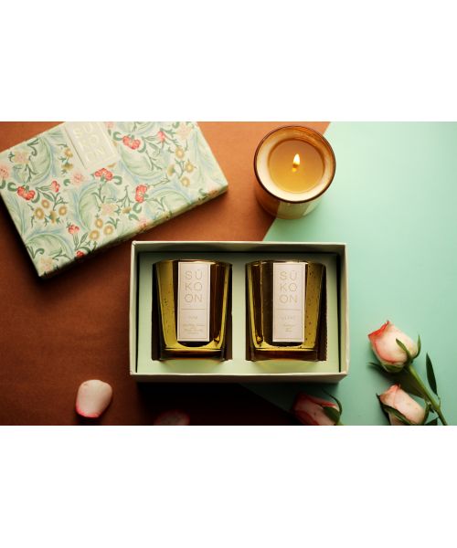 Sukoon: Gift Set - Set of Two Scented Candles