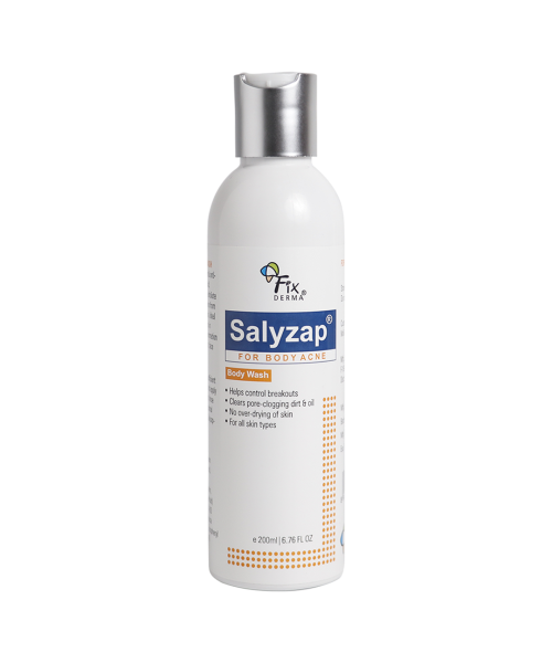 Fixderma: Salyzap Acne Body Wash -  200ml