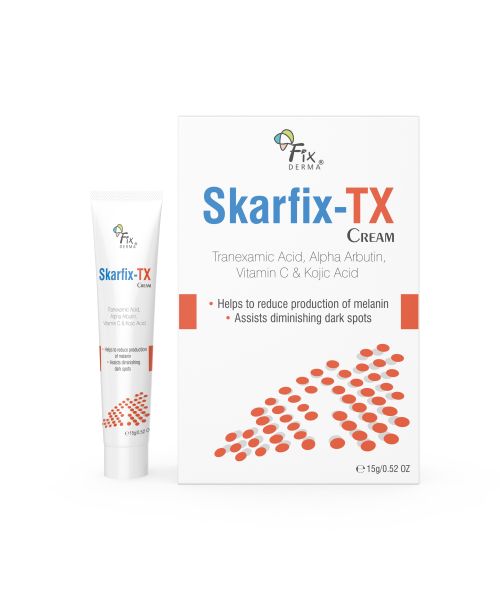 Fixderma: SKARFIX -TX Face Cream Tranexamic Acid + 2% Kojic Acid - 15gm