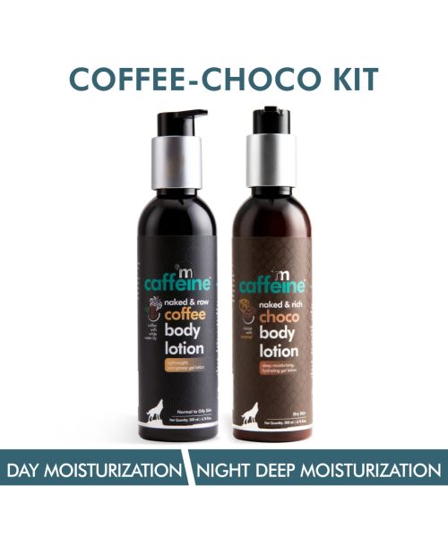 mCaffeine: Coffee & Choco Kit - Day & Night Deep Moisturization - 400ml