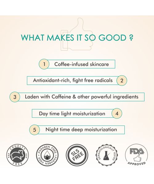 mCaffeine: Coffee & Choco Kit - Day & Night Deep Moisturization - 400ml