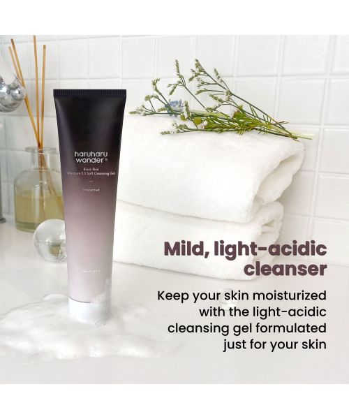 Haruharu Wonder: Black Rice Moisturizer 5.5 Soft Cleansing Gel - 100ml